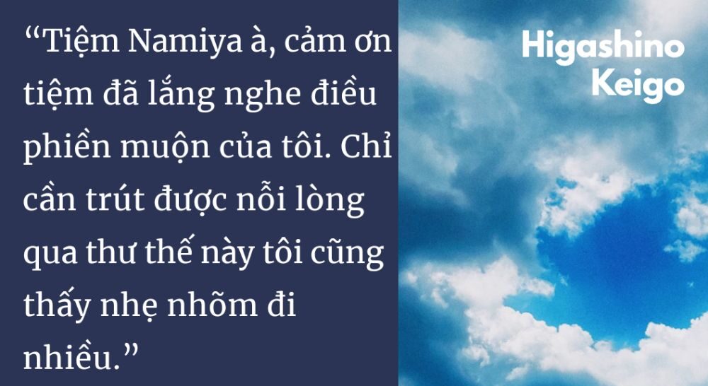 Điều kì diệu của tiệm tạp hóa Namiya | Higashino Keigo 